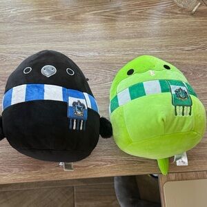 ORIGINAL SQUISHMALLOWS HARRY POTTER RAVENCLAW AND SLYTHERIN EUC Sold Out 10”